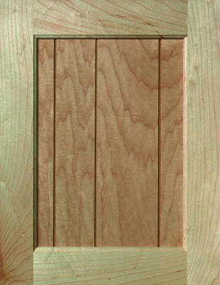 Maple Rec Panel V Groove  